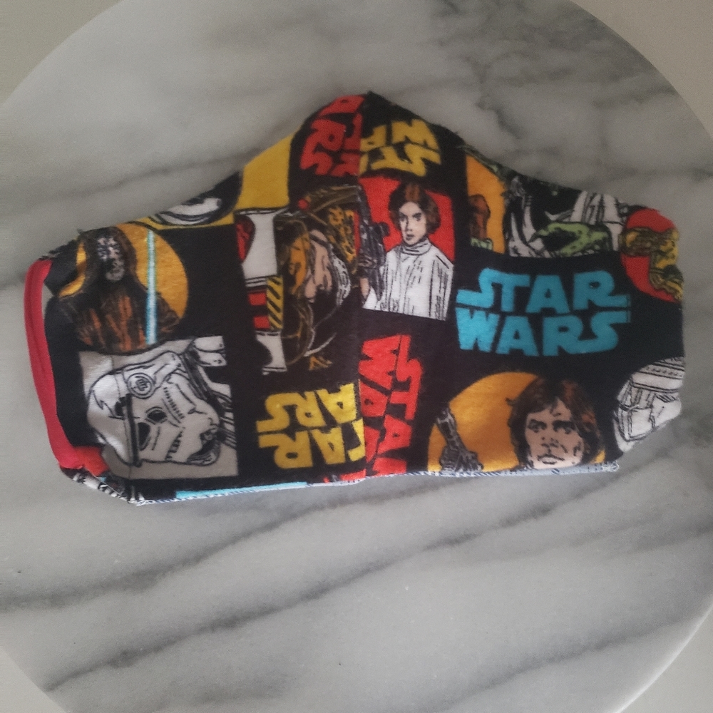 Retro Star Wars face mask